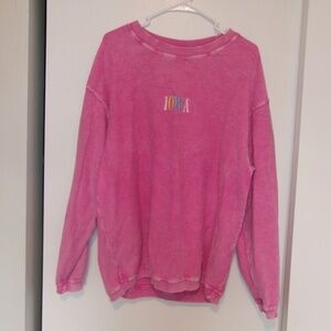 Ribbed Iowa Crewneck